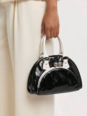 🛍️La Diva Handbag with attachable crossbody strap